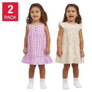 Koala Baby Girls Size 18 Months 2 Pack Dress Sundresses & Diaper Covers NWT